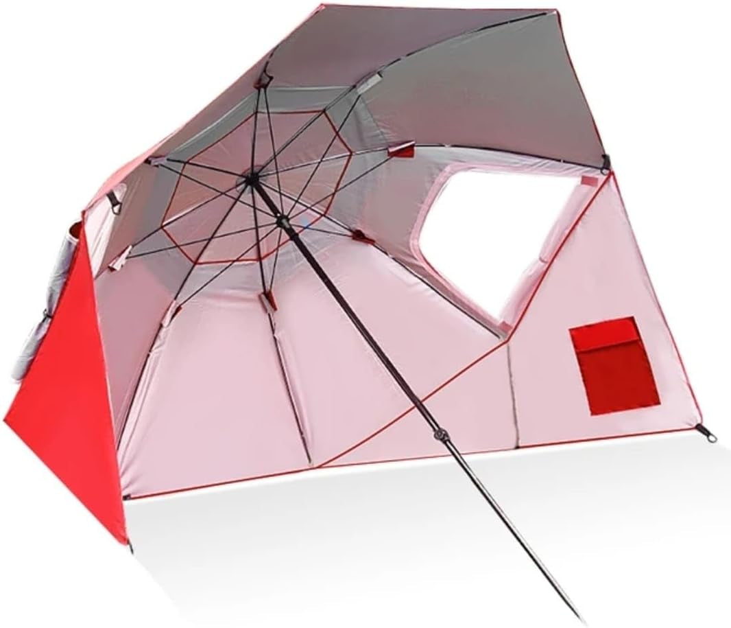 Southernmost Shade — 8-Foot SPF 50 Beach Canopy Umbrella