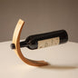 Bamboo Gravity Wine Holder — Coastal Bar Essential