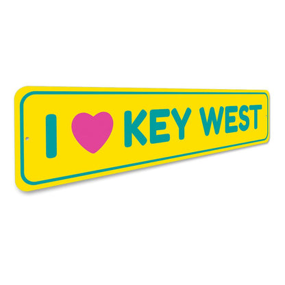 I Love Key West — Southernmost Heart Sign