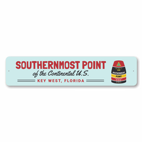 Southernmost Point — Key West Landmark Sign
