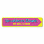 Smathers Beach — Key West Coastal Wall Sign
