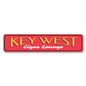 Cigar Lounge, Key West — Havana Nights Sign