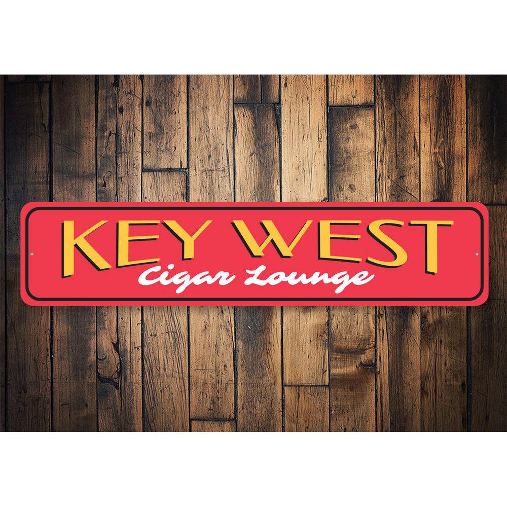Cigar Lounge, Key West — Havana Nights Sign