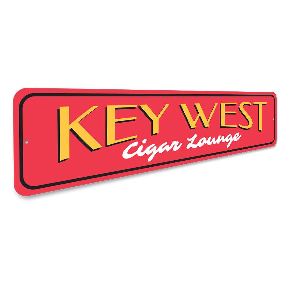 Cigar Lounge, Key West — Havana Nights Sign