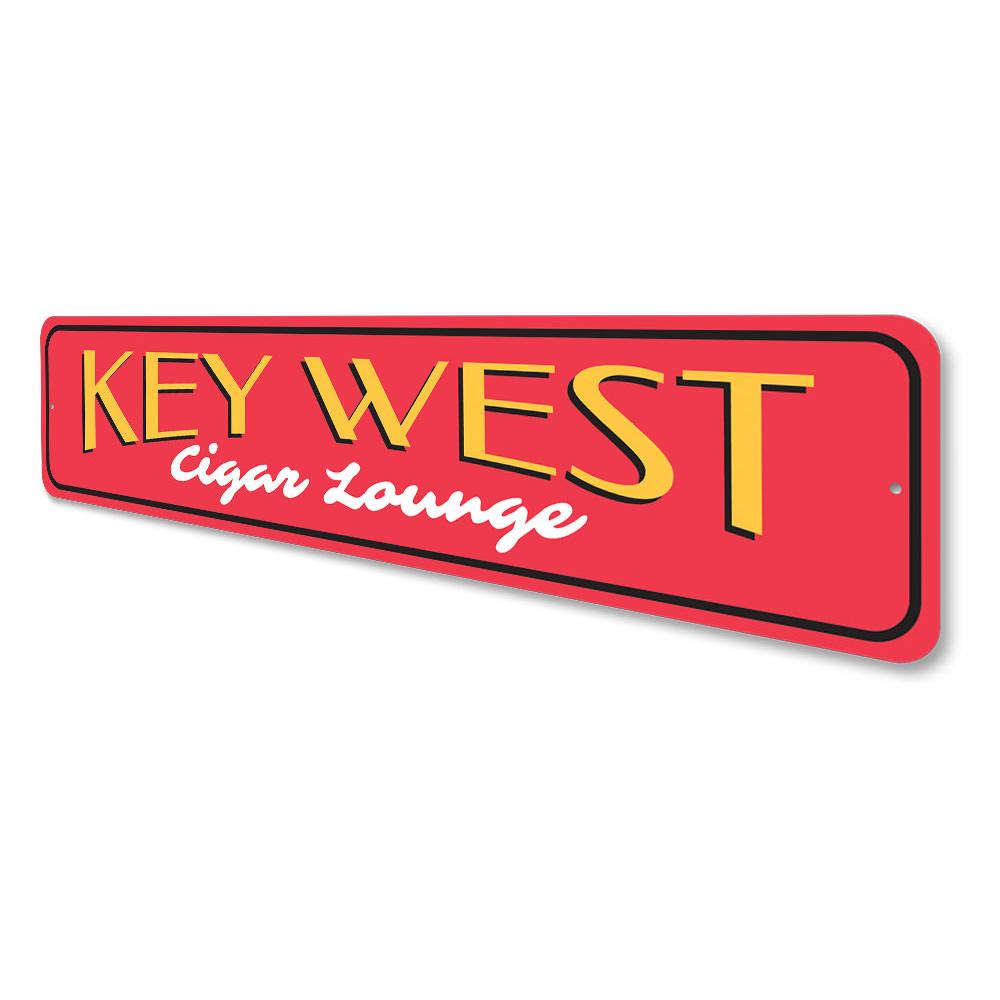 Cigar Lounge, Key West — Havana Nights Sign