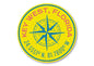 Key West Compass Rose — Navigate to Paradise Sign