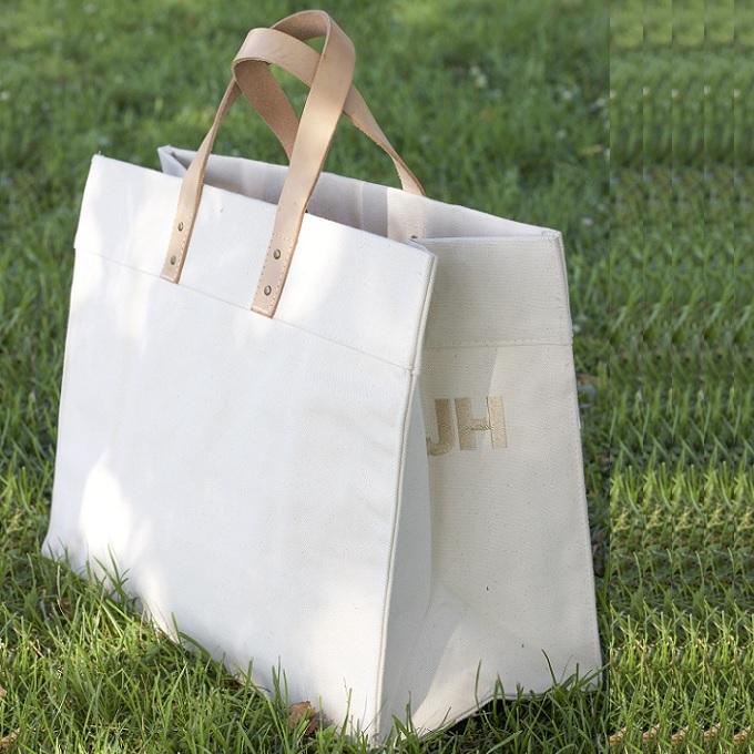 Keys Canvas & Leather Tote — Coastal Carry-All
