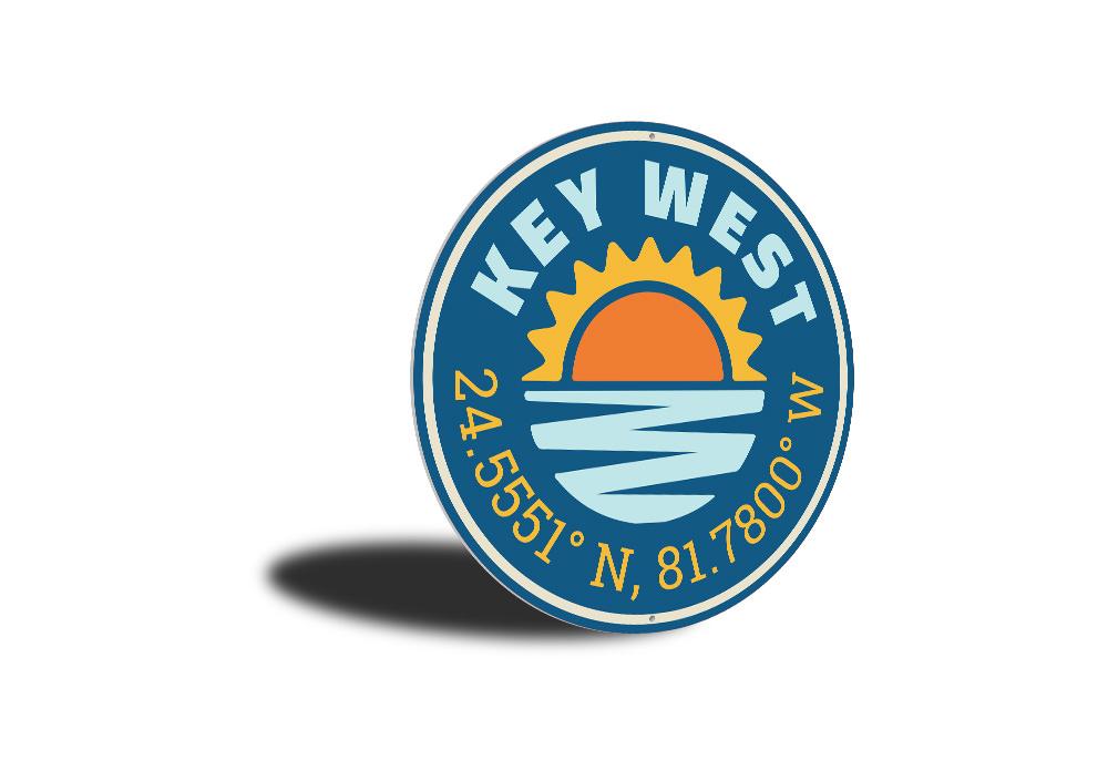 Key West Sunset — Golden Hour Wall Sign