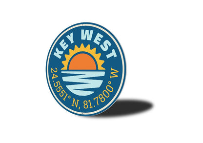 Key West Sunset — Golden Hour Wall Sign