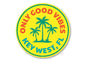 Good Vibes, Key West — Coastal Wall Sign