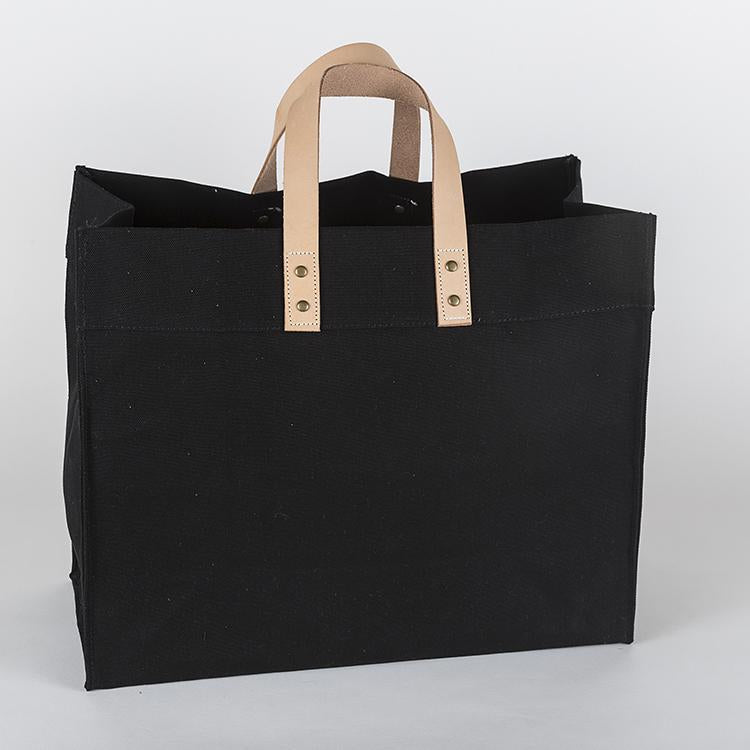 Keys Canvas & Leather Tote — Coastal Carry-All