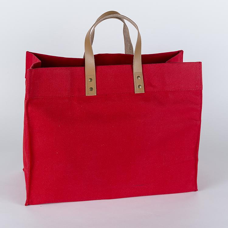 Keys Canvas & Leather Tote — Coastal Carry-All