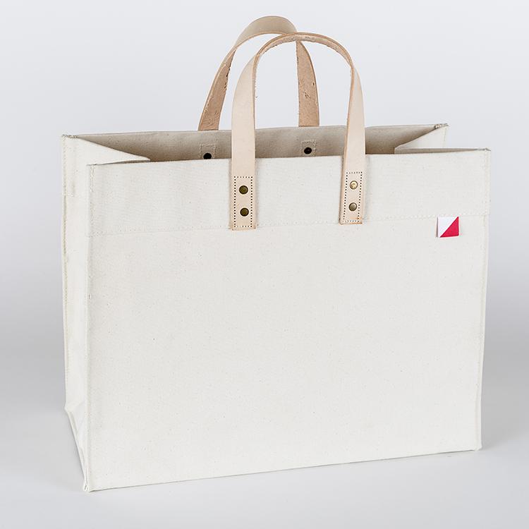 Keys Canvas & Leather Tote — Coastal Carry-All