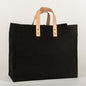 Keys Canvas & Leather Tote — Coastal Carry-All