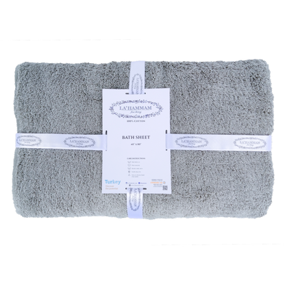 La Hammam Turkish Cotton Bath Sheet — 600 GSM Luxury