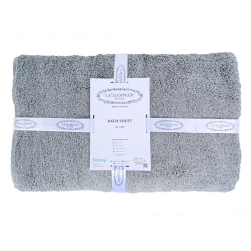 La Hammam Turkish Cotton Bath Sheet — 600 GSM Luxury