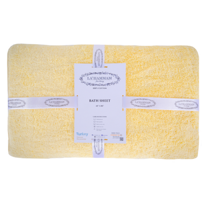 La Hammam Turkish Cotton Bath Sheet — 600 GSM Luxury