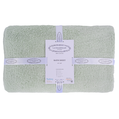 La Hammam Turkish Cotton Bath Sheet — 600 GSM Luxury