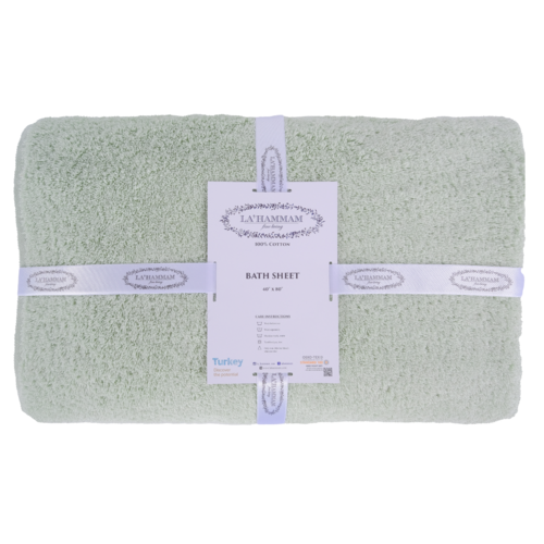 La Hammam Turkish Cotton Bath Sheet — 600 GSM Luxury