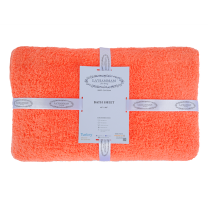 La Hammam Turkish Cotton Bath Sheet — 600 GSM Luxury