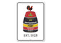 Key West Est. — Rooster & Buoy Coastal Sign