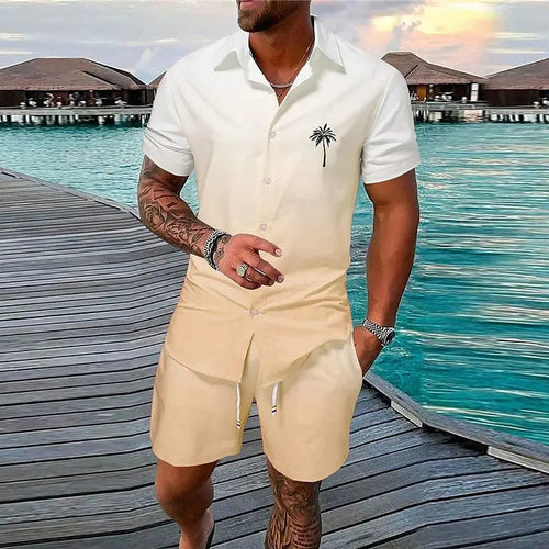 Summer Party Board Shorts — Men's Keys Casual Set