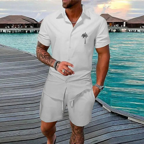 Summer Party Board Shorts — Men's Keys Casual Set