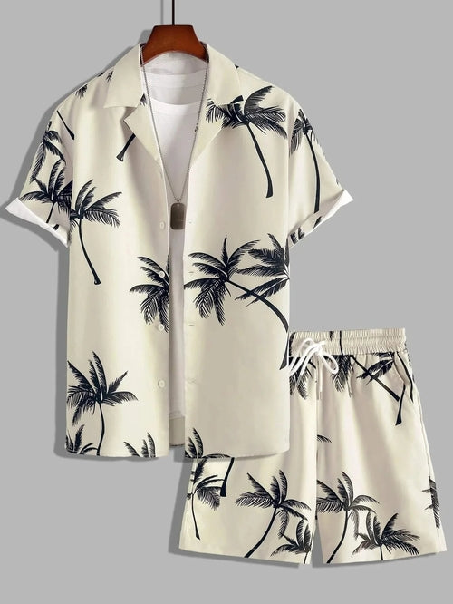 Vacation Mood Board Shorts — Men's Coastal Set