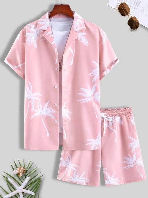 Vacation Mood Board Shorts — Men's Coastal Set
