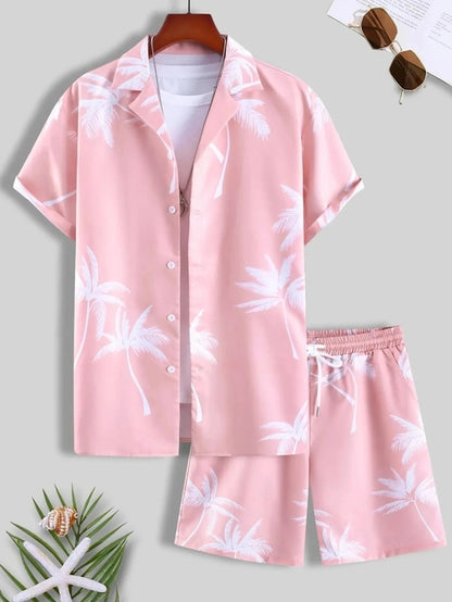 Vacation Mood Board Shorts — Men's Coastal Set