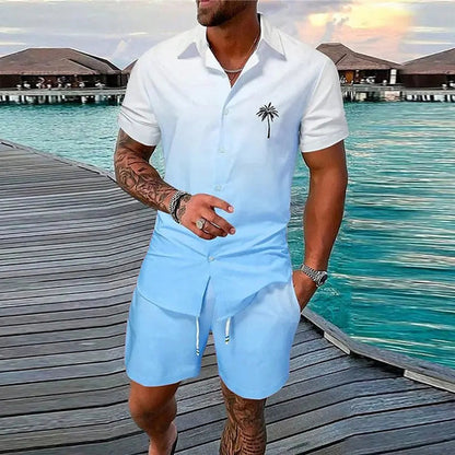 Summer Party Board Shorts — Men's Keys Casual Set