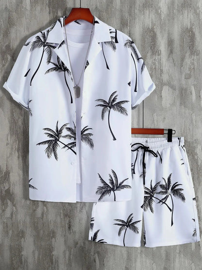 Vacation Mood Board Shorts — Men's Coastal Set