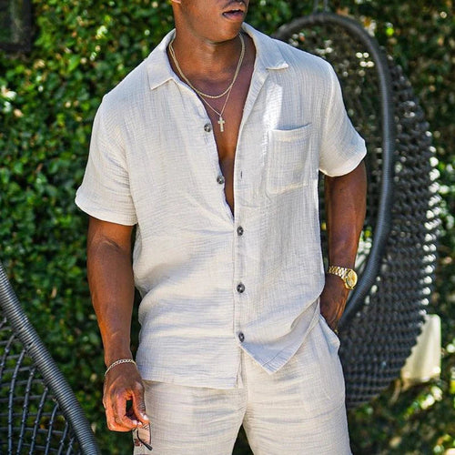 Cool Breeze Board Shorts — Men's Coastal Set
