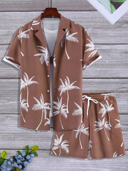 Vacation Mood Board Shorts — Men's Coastal Set
