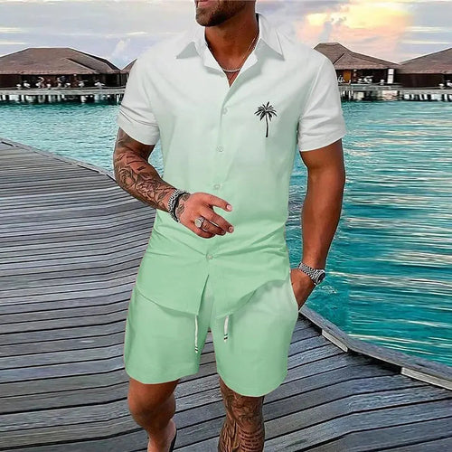 Summer Party Board Shorts — Men's Keys Casual Set