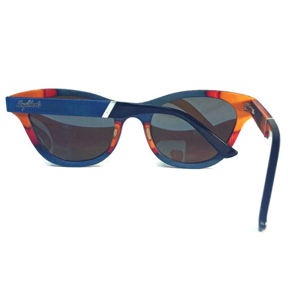 Beach Bound Skateboard Wood Sunglasses — Polarized