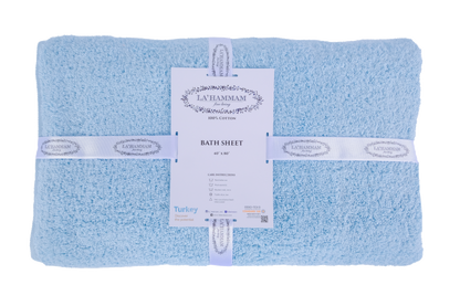 La Hammam Turkish Cotton Bath Sheet — 600 GSM Luxury