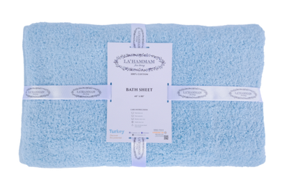 La Hammam Turkish Cotton Bath Sheet — 600 GSM Luxury