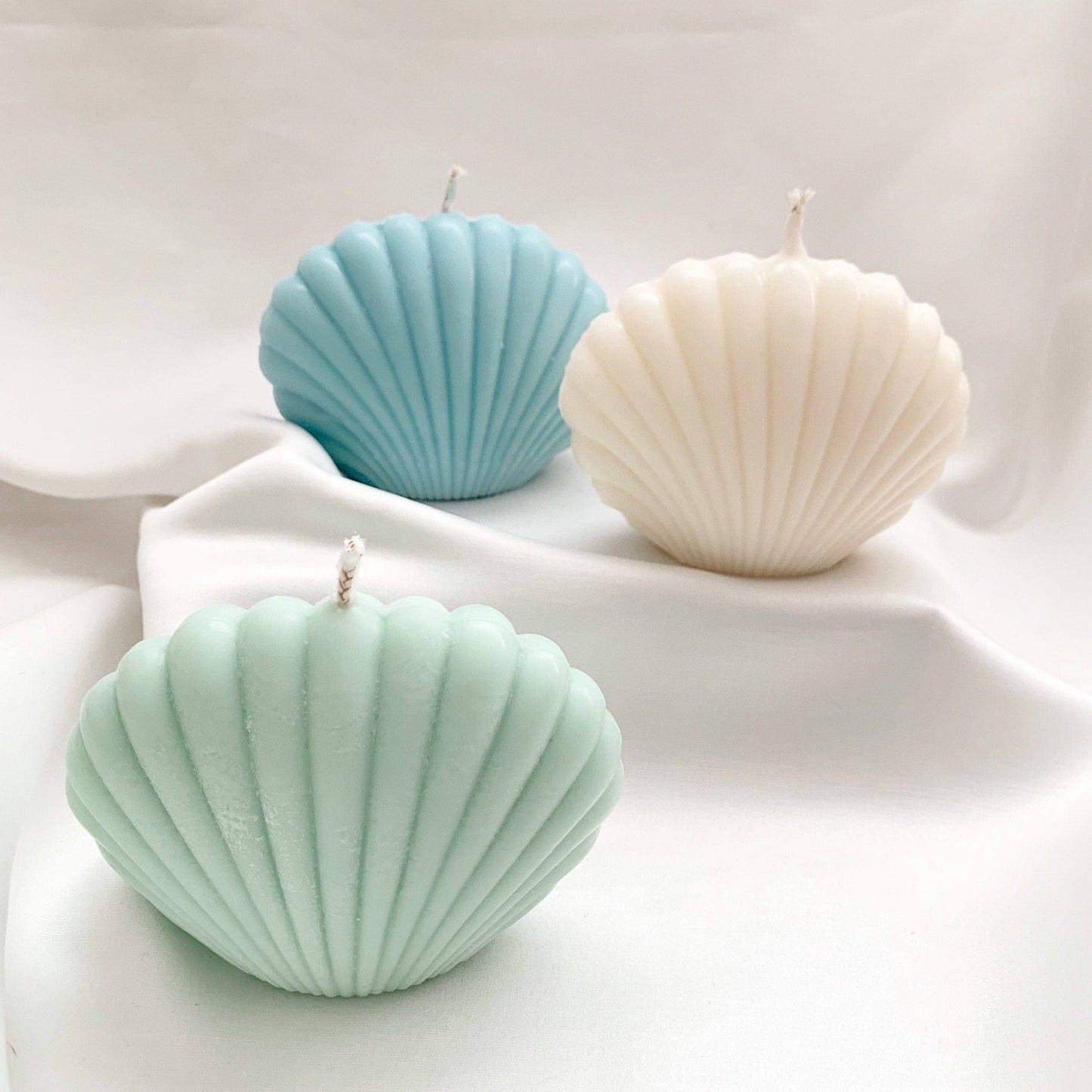 Seashell Coastal Candle — Conch Republic Collection