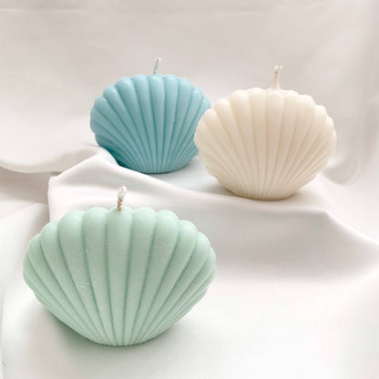 Seashell Coastal Candle — Conch Republic Collection