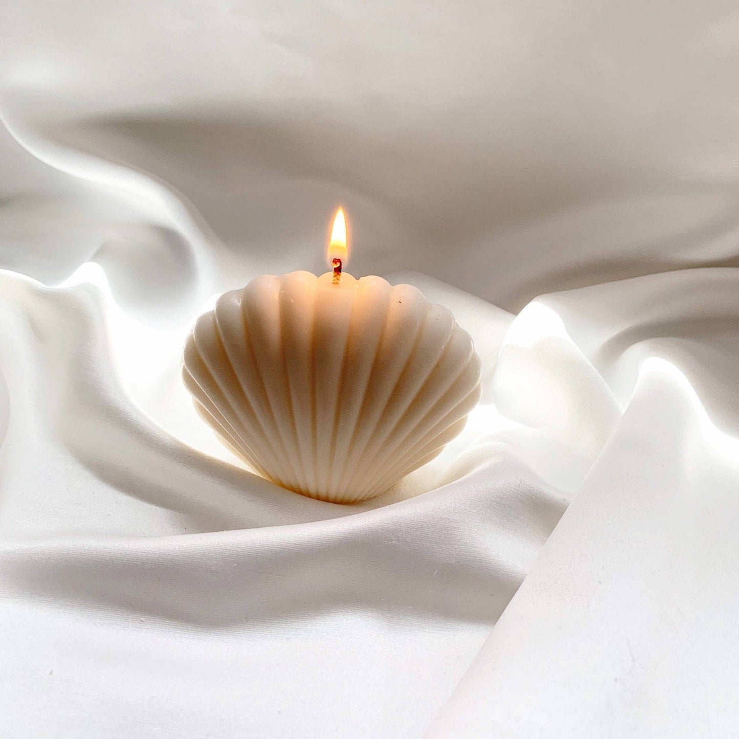Seashell Coastal Candle — Conch Republic Collection