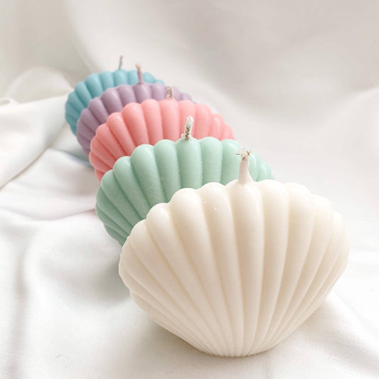 Seashell Coastal Candle — Conch Republic Collection